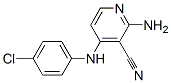 2-amino-4-[(4-chlorophenyl)amino]pyridine-3-carbonitrile CAS#: 130707-32-3