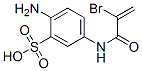 2-amino-5-(2-bromoacrylamido)benzenesulfonic acid CAS#: 42486-84-0