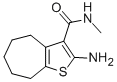 2-amino-N-methyl-5,6,7,8-tetrahydro-4H-cyclohepta[b]thiophene-3-carboxamide CAS#: 301321-97-1