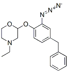 ((2-azido-4-benzyl)phenoxy)-N-ethylmorpholine CAS#: 130755-08-7