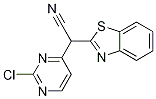2-(benzo[d]thiazol-2-yl)-2-(2-chloropyriMidin-4-yl)acetonitrile CAS#: 345986-38-1