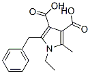 2-benzyl-1-ethyl-5-methyl-pyrrole-3,4-dicarboxylic acid CAS#: 162152-03-6