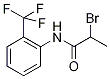 2-bromo-N-[2-(trifluoromethyl)phenyl]propanamide CAS#: 3854-19-1