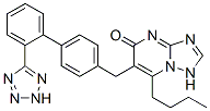 2-butyl-3-[[4-[2-(2H-tetrazol-5-yl)phenyl]phenyl]methyl]-1,5,7,9-tetra zabicyclo[4.3.0]nona-2,5,7-trien-4-one CAS#: 168152-75-8