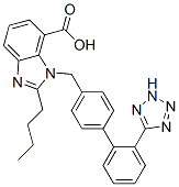 2-butyl-3-[[4-[2-(2H-tetrazol-5-yl)phenyl]phenyl]methyl]benzoimidazole -4-carboxylic acid CAS#: 136284-47-4