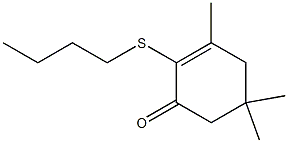 2-(butylthio)-3,5,5-triMethyl-2-cyclohexen-1-one CAS#: 167161-92-4