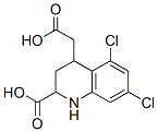 2-carboxy-4-(carboxymethyl)-5,7-dichloro-1,2,3,4-tetrahydroquinoline CAS#: 132691-83-9