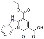 2-carboxy-4-ethoxycarbonyl-1-oxo-1H,5H-pyrido(1,2-a)benzimidazole CAS#: 117922-47-1