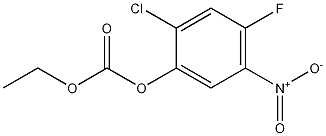 2-chloro-4-fluoro-5-nitrophenyl ethyl carbonate CAS#: 153471-75-1