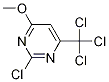 2-chloro-4-methoxy-6-trichloromethyl-pyrimidine CAS#: 137161-14-9
