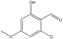 2-chloro-6-hydroxy-4-Methoxybenzaldehyde CAS#: 116475-68-4
