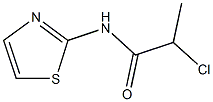 2-chloro-N-1,3-thiazol-2-ylpropanamide CAS#: 116200-98-7