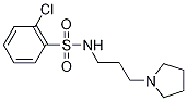 2-chloro-N-[3-(1-pyrrolidinyl)propyl]benzenesulfonamide CAS#: 321721-53-3