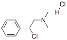 2-chloro-N,N-dimethyl-2-phenyl-ethanamine hydrochloride CAS#: 32184-20-6