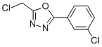 2-(chloromethyl)-5-(3-chlorophenyl)-1,3,4-oxadiazole CAS#: 33575-82-5