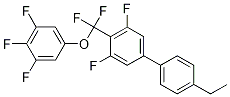 2-[difluoro-(3,4,5-trifluorophenoxy)Methyl]-5-(4-ethylphenyl)-1,3-difluoro-benzene CAS#: 303186-19-8