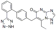2-ethyl-3-[[4-[2-(2H-tetrazol-5-yl)phenyl]phenyl]methyl]-1,5,7,9-tetra zabicyclo[4.3.0]nona-2,5,7-trien-4-one CAS#: 168152-88-3