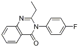 2-ethyl-3-(4-fluorophenyl)quinazolin-4(3H)-one CAS#: 329190-48-9