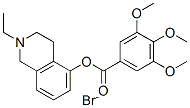 (2-ethyl-3,4-dihydro-1H-isoquinolin-5-yl) 3,4,5-trimethoxybenzoate bromide CAS#: 4512-83-8