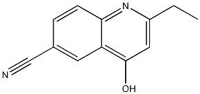 2-ethyl-4-hydroxyquinoline-6-carbonitrile CAS#: 135016-07-8