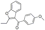 2-ethylbenzofuran-3-yl p-methoxyphenyl ketone CAS#: 3343-80-4