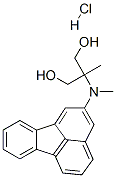 2-(fluoranthen-2-ylmethylamino)-2-methyl-propane-1,3-diol hydrochlorid e CAS#: 133550-86-4