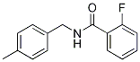 2-fluoro-N-(4-methylbenzyl)benzamide CAS#: 349129-43-7