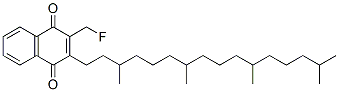 2-(fluoromethyl)-3-phytyl-1,4-naphthoquinone CAS#: 122408-82-6