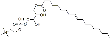 2-[hydroxy-[2-hydroxy-3-[(E)-octadec-9-enoyl]oxy-propoxy]phosphoryl]oxyethyl-trimethyl-azanium CAS#: 3542-29-8