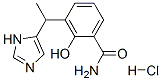 2-hydroxy-3-[1-(3H-imidazol-4-yl)ethyl]benzamide hydrochloride CAS#: 127170-75-6
