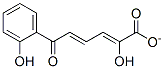 2-hydroxy-6-oxo-6-(2-hydroxyphenyl)hexa-2,4-dienoate CAS#: 133587-38-9