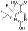 2-hydroxy-6-pentafluoroethyl-pyrimidine-5-carboxylic acid CAS#: 306960-69-0