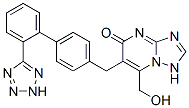 2-(hydroxymethyl)-3-[[4-[2-(2H-tetrazol-5-yl)phenyl]phenyl]methyl]-1,5 ,7,9-tetrazabicyclo[4.3.0]nona-2,5,7-trien-4-one CAS#: 168153-00-2