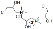 (2-hydroxytrimethylene)bis[(3-chloro-2-hydroxypropyl)dimethylammonium] dichloride CAS#: 34348-46-4