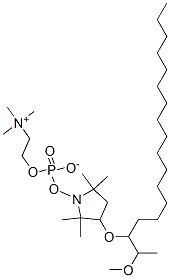 (2-methoxy-3-octadecyloxy)propyl-1-phosphocholine CAS#: 144260-36-6