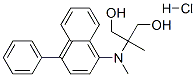 2-methyl-2-[(4-phenylnaphthalen-1-yl)methylamino]propane-1,3-diol hydr ochloride CAS#: 133550-83-1