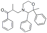 2-methyl-3-(2-methyl-2,3-diphenyl-4-morpholinyl)-1-phenyl-1-propanone CAS#: 117278-53-2