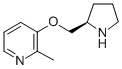 2-methyl-3-(2-pyrrolidinylmethoxy)pyridine CAS#: 161417-20-5