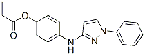 [2-methyl-4-[(1-phenylpyrazol-3-yl)amino]phenyl] propanoate CAS#: 172670-07-4