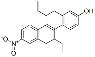 2-nitro-5,11-diethyl-5,6,11,12-tetrahydrochrysen-8-ol CAS#: 138090-25-2