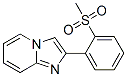 2-[o-(Methylsulfonyl)phenyl]imidazo[1,2-a]pyridine CAS#: 3504-04-9