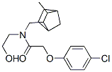 2-(p-Chlorophenyloxy)-N-(2-hydroxyethyl)-N-[(3-methylnorbornan-2-yl)methyl]acetamide CAS#: 36398-89-7