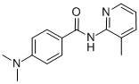 2-(p-(Dimethylamino)benzamido)-3-picoline CAS#: 36844-94-7