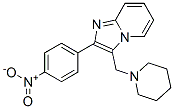 2-(p-Nitrophenyl)-3-(piperidinomethyl)imidazo[1,2-a]pyridine CAS#: 3323-00-0