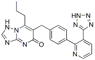 2-propyl-3-[[4-[3-(2H-tetrazol-5-yl)pyridin-2-yl]phenyl]methyl]-1,5,7, 9-tetrazabicyclo[4.3.0]nona-2,5,7-trien-4-one CAS#: 168152-81-6
