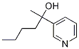 2-(pyridin-3-yl)hexan-2-ol CAS#: 37593-44-5