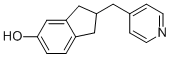 2-(pyridin-4-ylmethyl)-2,3-dihydro-1H-inden-5-ol CAS#: 154932-75-9