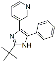 2-tert-butyl-4(5)-phenyl-5(4)-(3-pyridyl)imidazole CAS#: 40061-07-2
