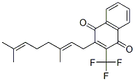 2-trifluoromethyl-3-geranyl-1,4-naphthoquinone CAS#: 119052-96-9