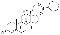 (20R)-17,21-[(Cyclohexylboranediyl)bisoxy]-20-hydroxypregn-4-en-3-one CAS#: 30888-45-0